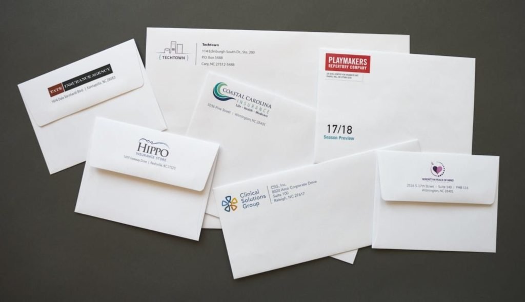 Envelope Printing Truro